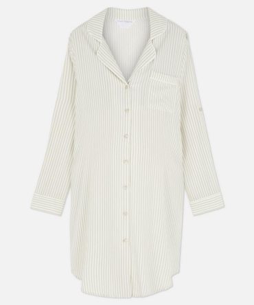 Maternity Striped Nightshirt
