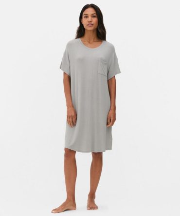 Ribbed Modal Sleep Shirt