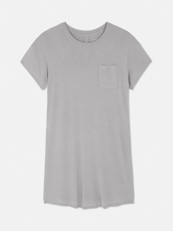 Ribbed Modal Sleep Shirt - Image 5