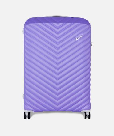 it Luggage Hard Shell Chevron Suitcase