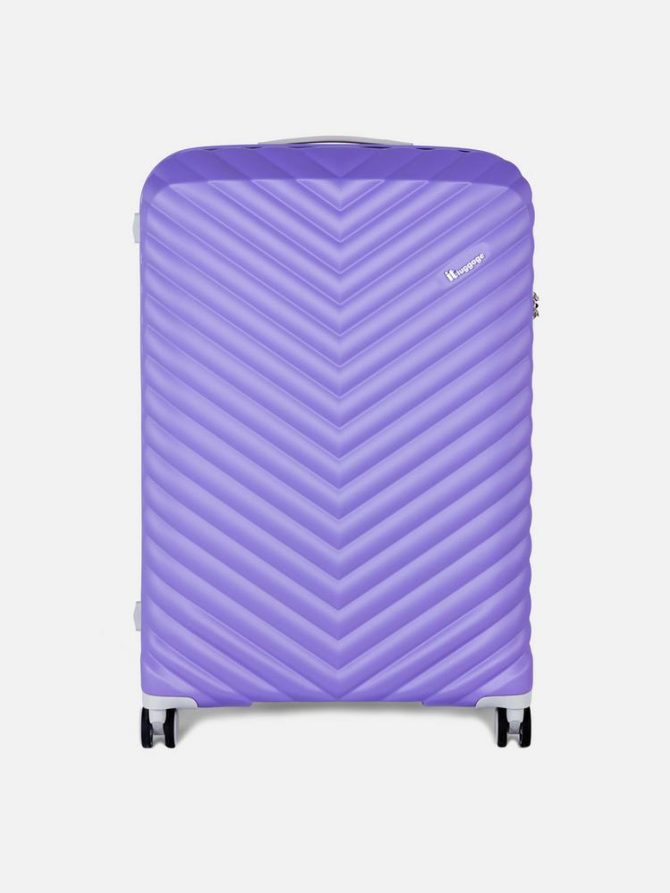it Luggage Hard Shell Chevron Suitcase