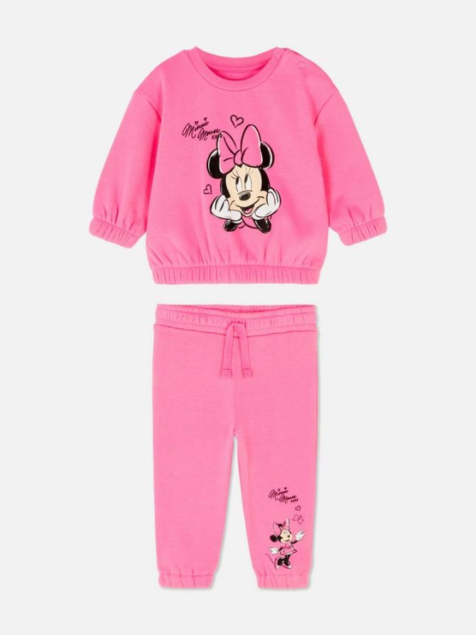 0-36mths | Disney’s Minnie Mouse Sweatshirt and Joggers Set