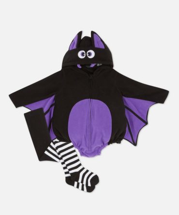 0-36mths | Halloween Bat Bodysuit and Tights Set