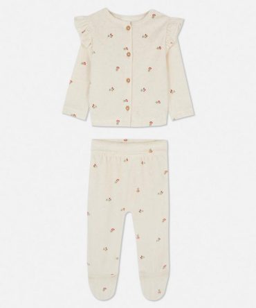 0-6mths | Soft Touch Top and Leggings Set