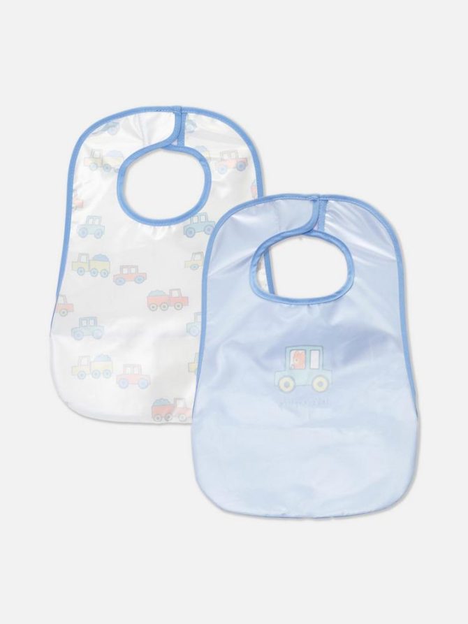 2pk Newborn Vehicle Bibs - Image 2