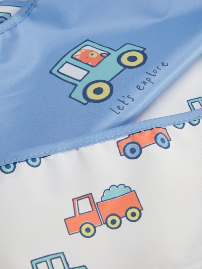2pk Newborn Vehicle Bibs - Image 3