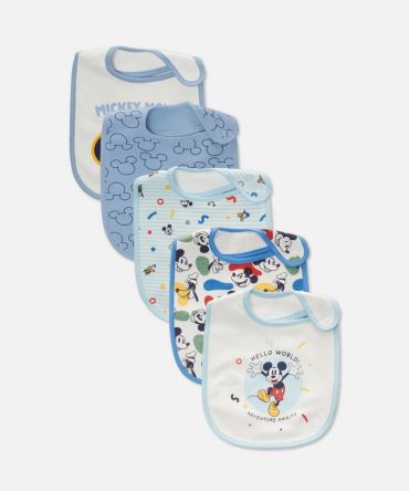 5pk Disney's Mickey Mouse Bibs