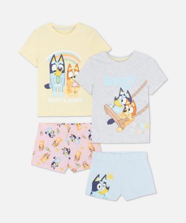 1.5-10yrs | 2pk Bluey Short Pyjamas