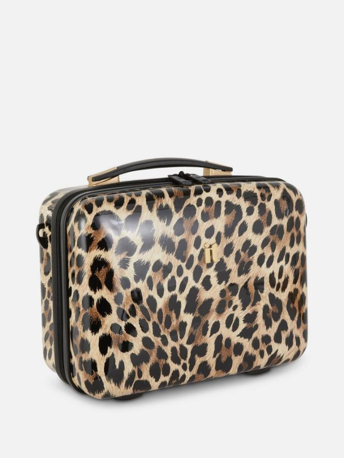 It Luggage Hard Shell Leopard Vanity Case - Image 2