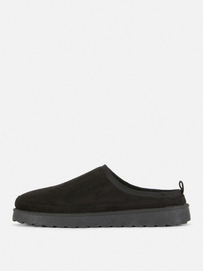 Faux Fur Lined Mule Slippers - Image 4