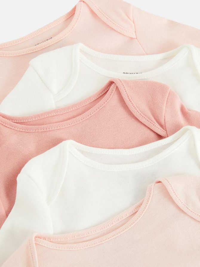 0-36mths | 5pk Long Sleeve Bodysuits - Image 3