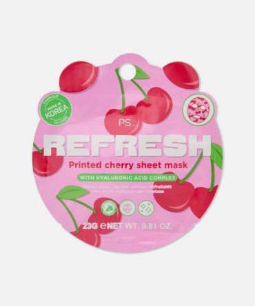 PS... Cherry Printed Sheet Mask