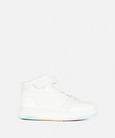 Rainbow Charm High-Top Trainers