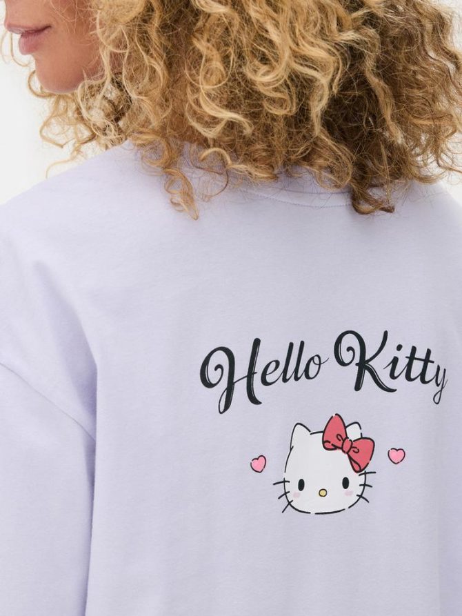 Hello Kitty Oversized Night Shirt - Image 3