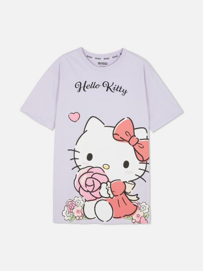 Hello Kitty Oversized Night Shirt - Image 5
