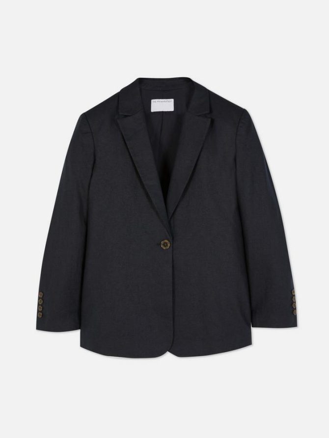 The Edit Single Button Blazer - Image 5