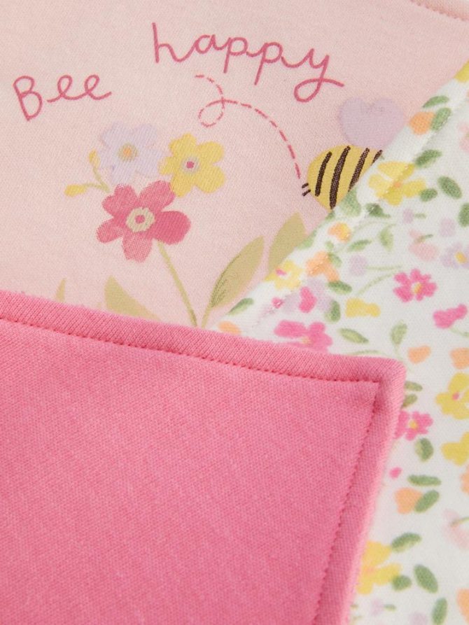 3pk Popper Button Bandana Bibs - Image 3