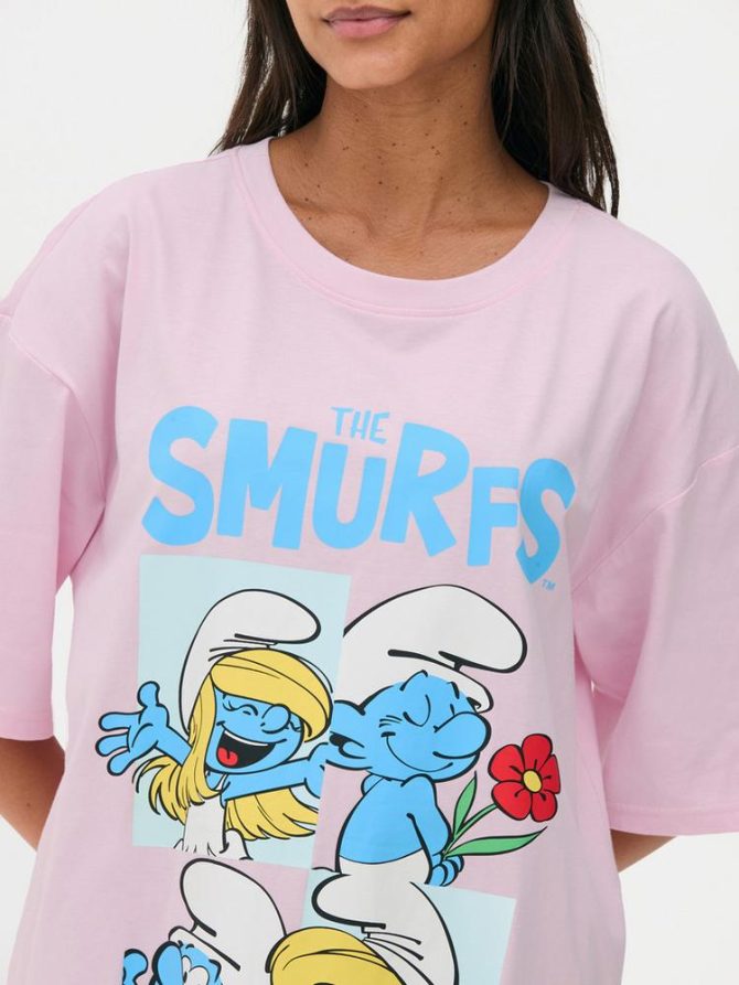 The Smurfs Graphic Sleep T-Shirt - Image 3
