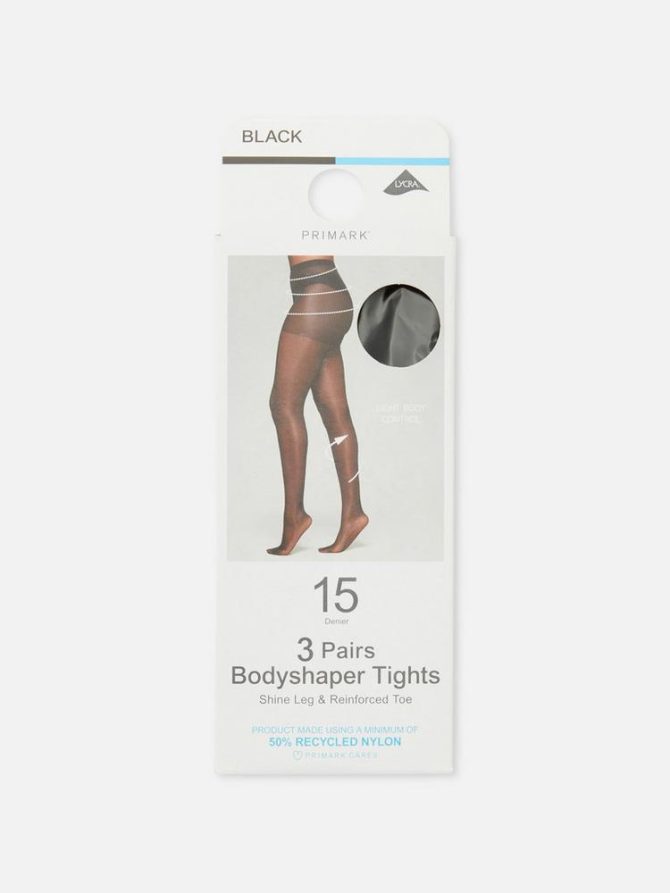 3pk Body Shaper Tights