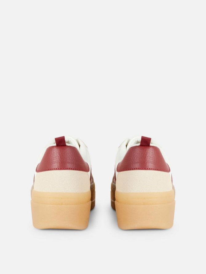 Chunky Gum Sole Low-Top Trainers - Image 3