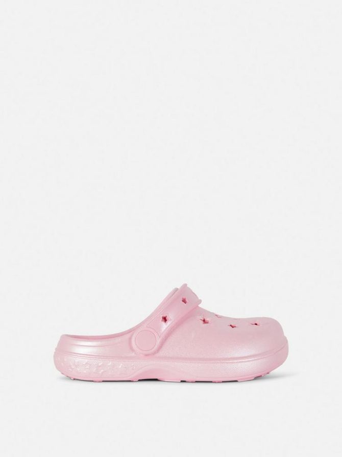 Shiny Star Clogs