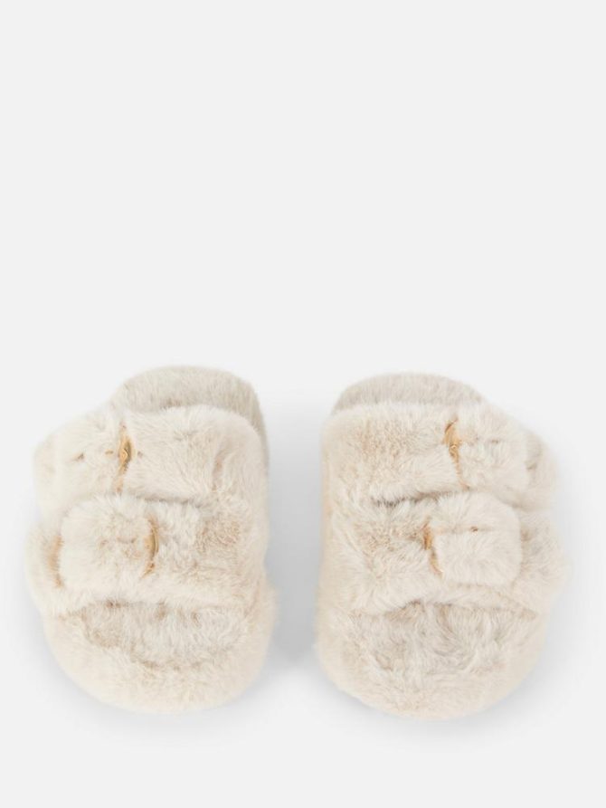 Fur Strap Slippers - Image 2