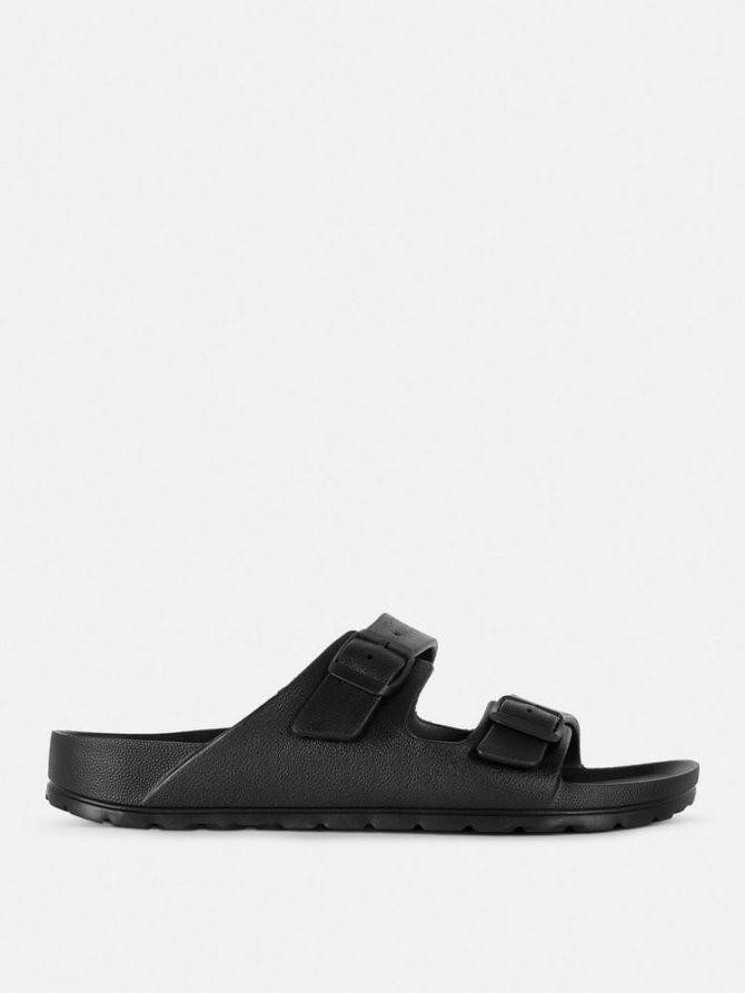 Dual Strap Footbed Sandals