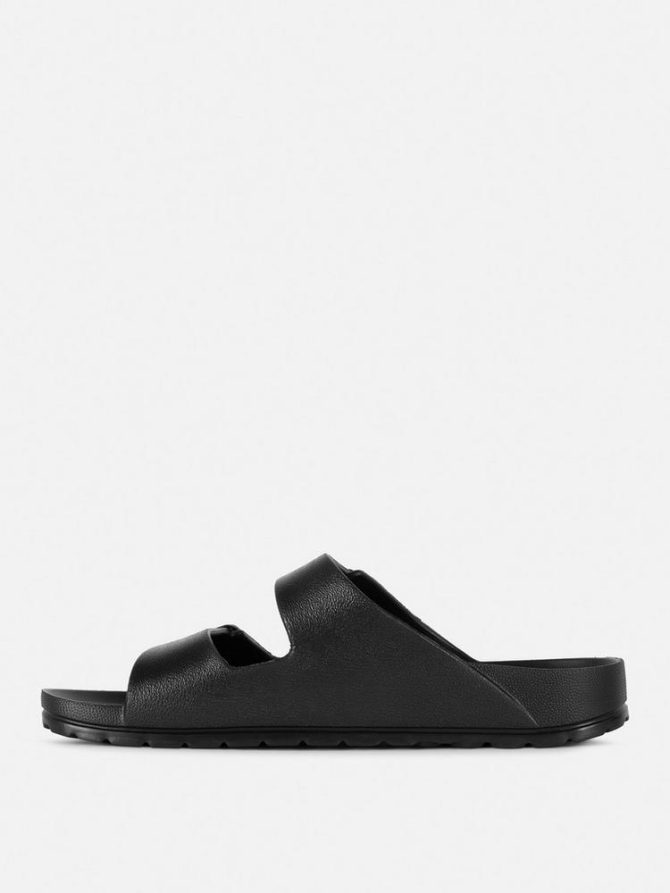 Dual Strap Footbed Sandals - Image 4