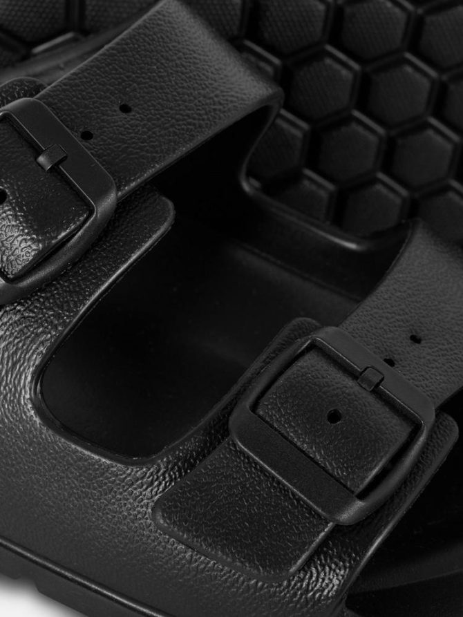 Dual Strap Footbed Sandals - Image 5