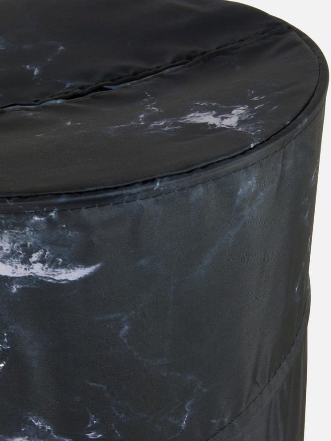 Patterned Pop-Up Laundry Bin - Image 2