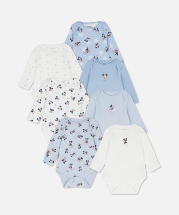 0-36mths | 7pk Disney’s Mickey Mouse Long Sleeve Bodysuits