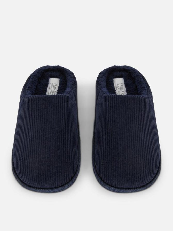 Corduroy Mule Slippers - Image 2
