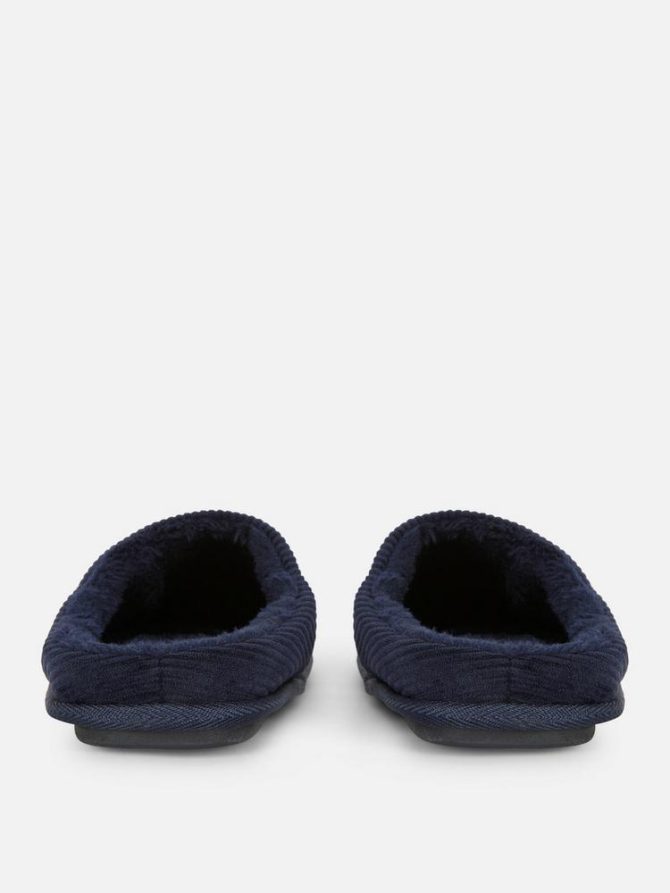 Corduroy Mule Slippers - Image 3