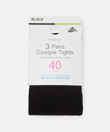 4pk 40 Denier Opaque Tights
