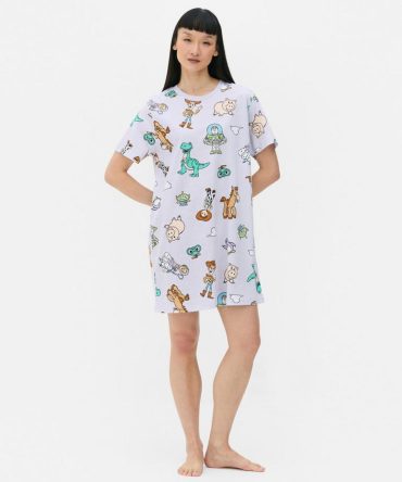 Disney Character Graphic Sleep T-Shirt
