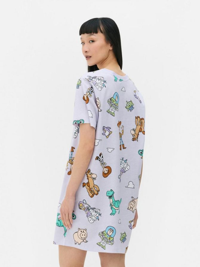 Disney Character Graphic Sleep T-Shirt - Image 4