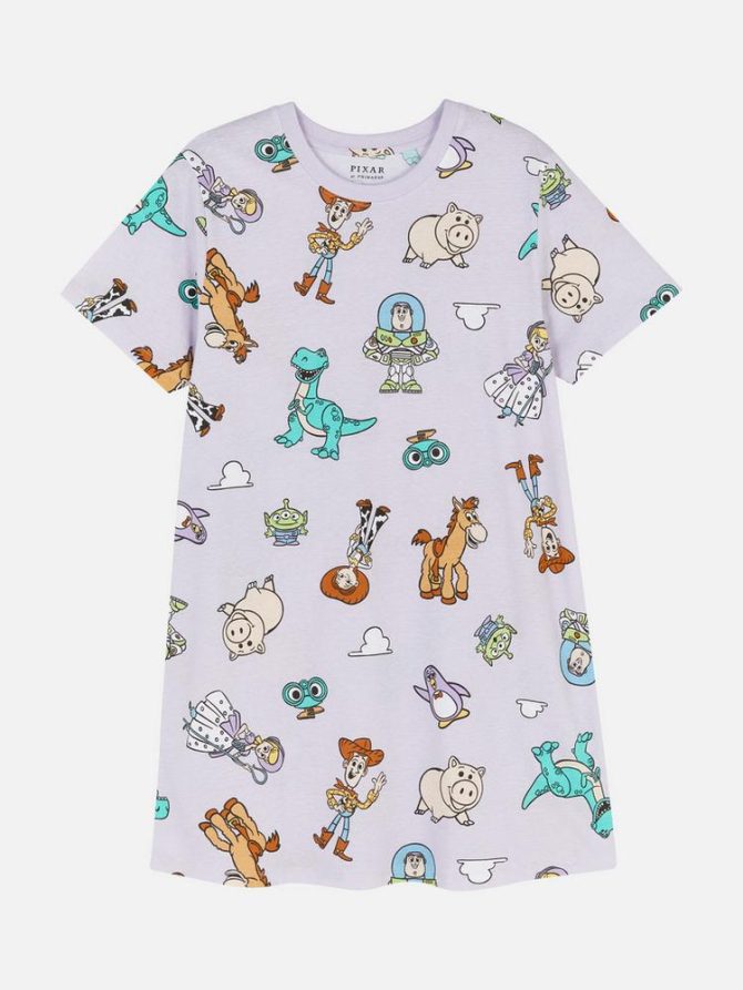 Disney Character Graphic Sleep T-Shirt - Image 5