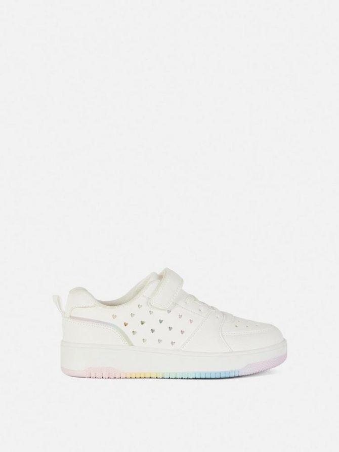 Heart Laser Cut Trainers