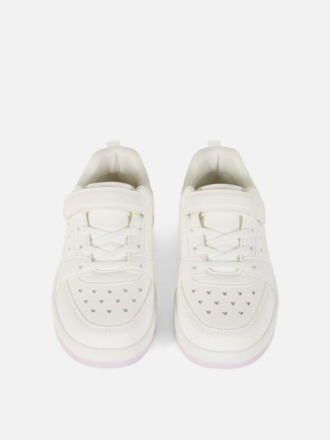 Heart Laser Cut Trainers - Image 2