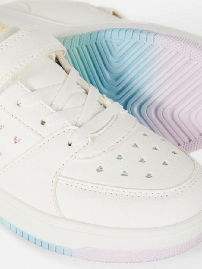 Heart Laser Cut Trainers - Image 5