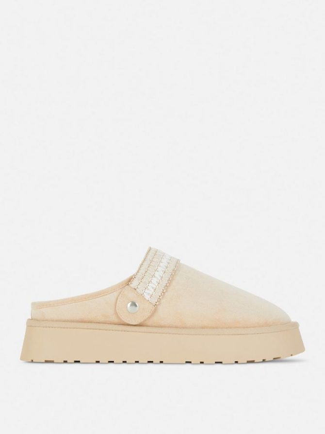 Lined Clog Slippers