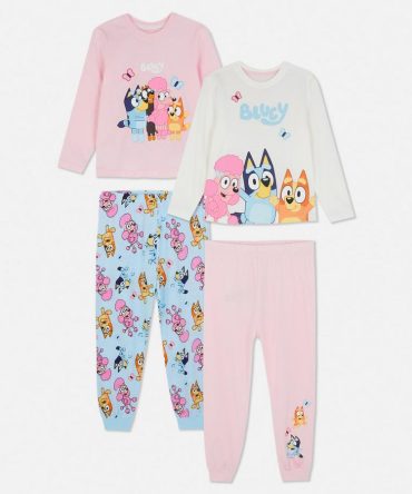 1.5-10yrs | 2pk Bluey Long Pyjamas