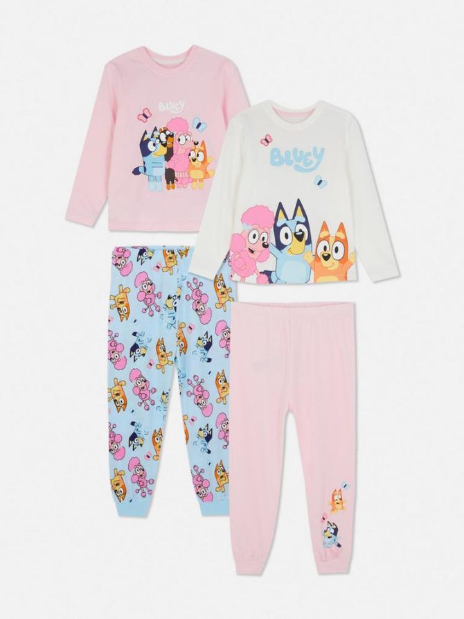 1.5-10yrs | 2pk Bluey Long Pyjamas