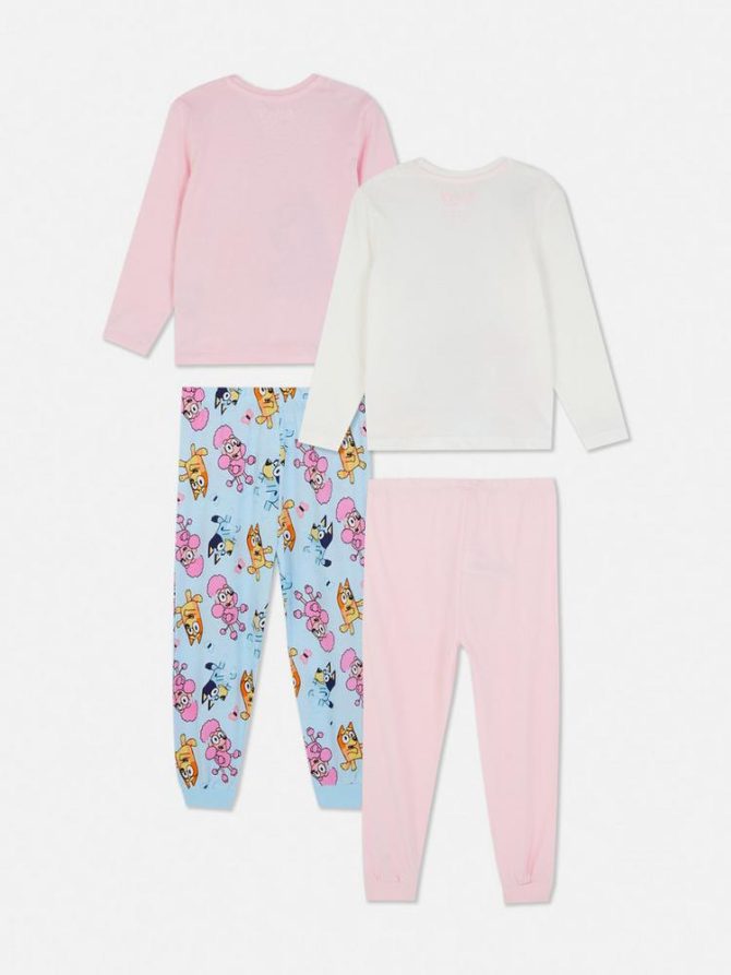 1.5-10yrs | 2pk Bluey Long Pyjamas - Image 2