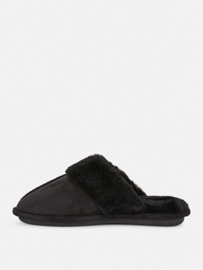Plush Mule Slippers - Image 4