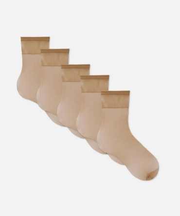 5pk Matt Knee-High Tights