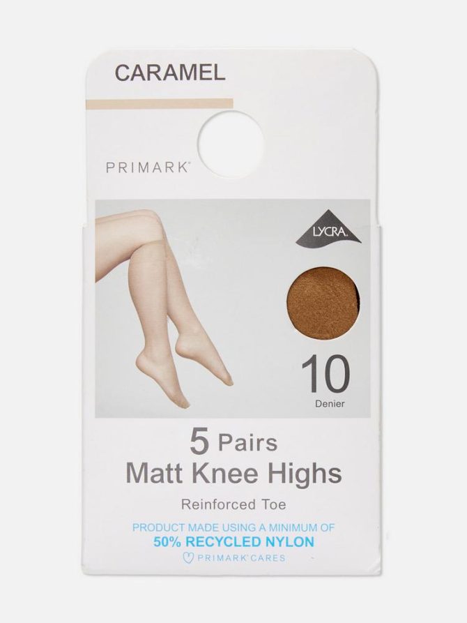 5pk Matt Knee-High Tights - Image 3