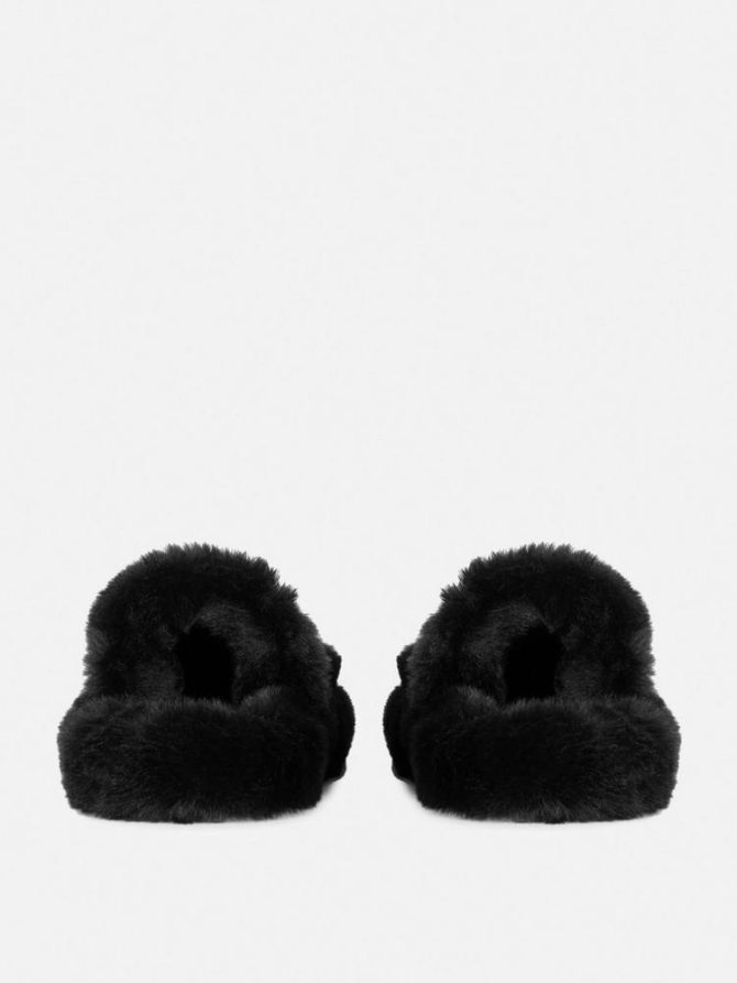 Fluffy Double Strap Slippers - Image 3