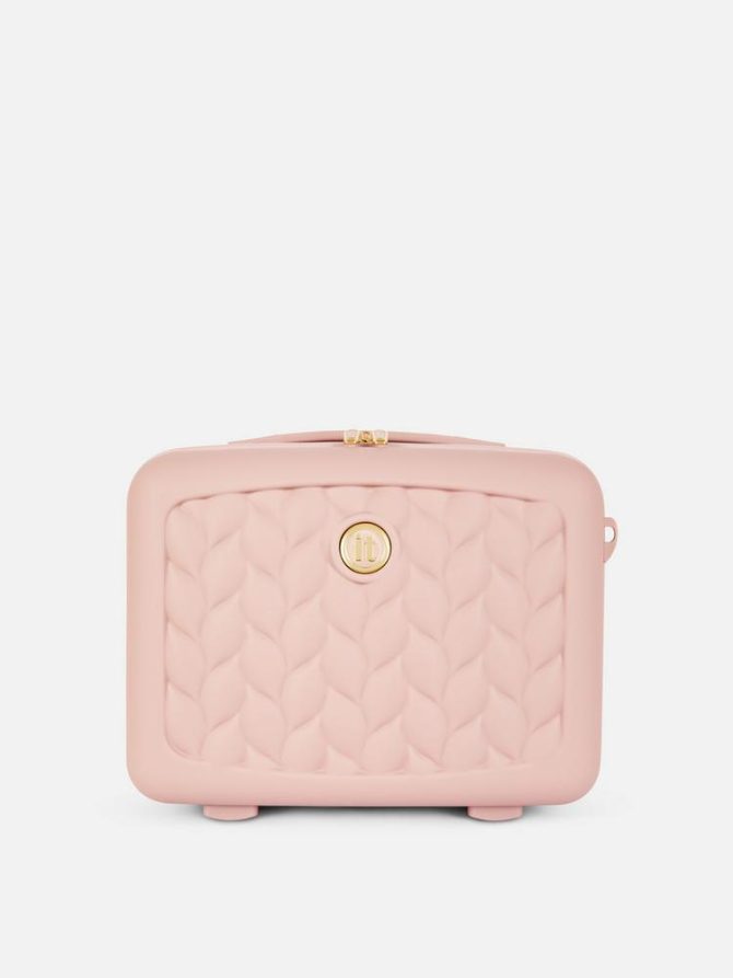 It Luggage Hard Shell Weave Vanity Case
