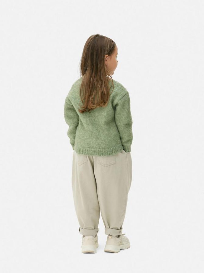1.5-7yrs | Applique Flower Jumper - Image 2